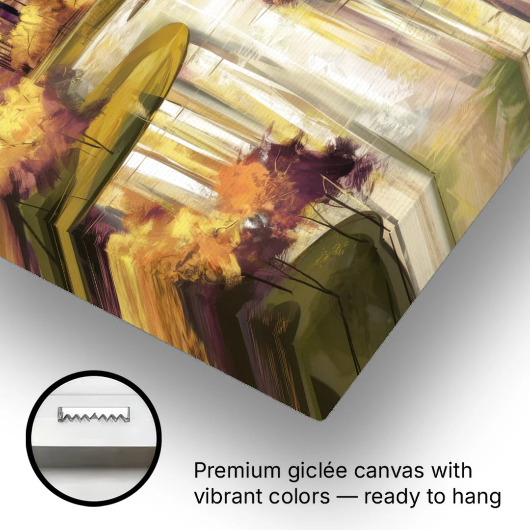 Irving Scenic Views - Canvas Wall Art - Gallery Wrap Corner