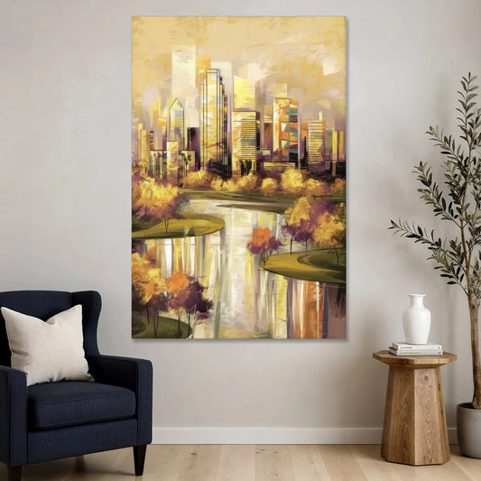 Irving Scenic Views - Canvas Wall Art - Sofa - 40x60