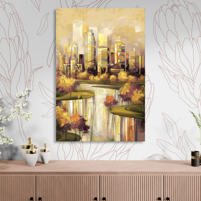 Irving Scenic Views Living Room - Canvas Wall Art