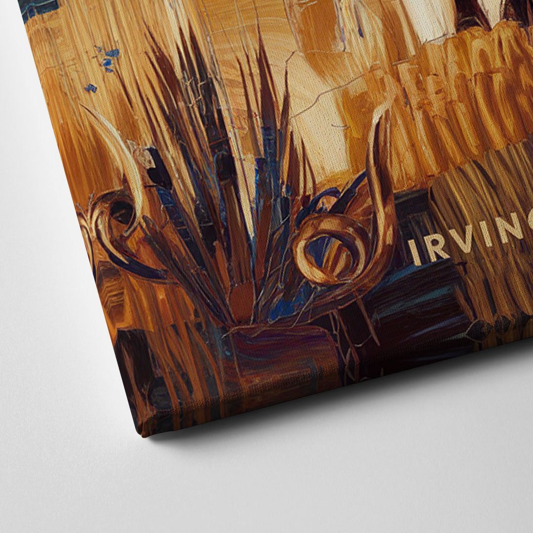 Irving Texas Pride Canvas Close Up