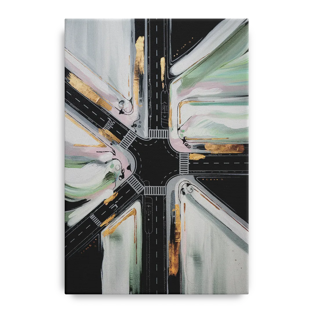 Irving Urban Streets Front - Canvas Wall Art