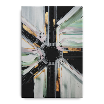 Irving Urban Streets Front - Canvas Wall Art