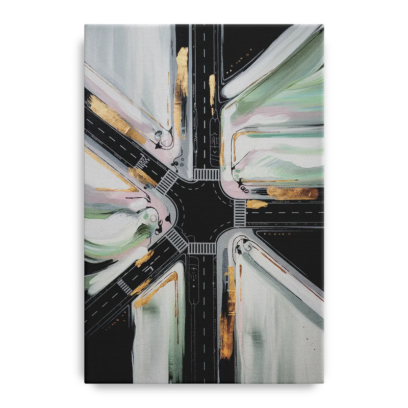 Irving Urban Streets Front - Canvas Wall Art