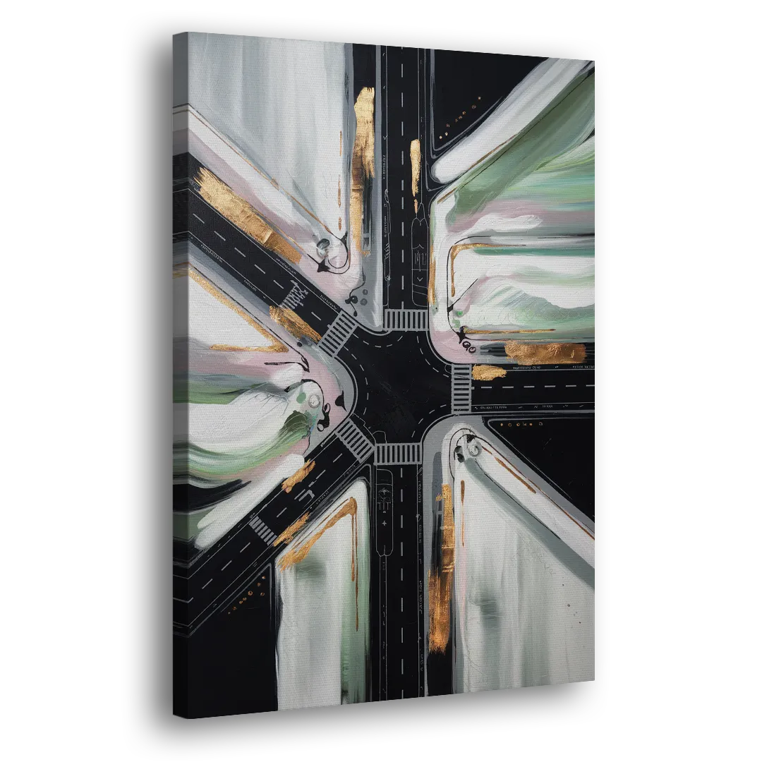 Irving Urban Streets Side - Canvas Wall Art