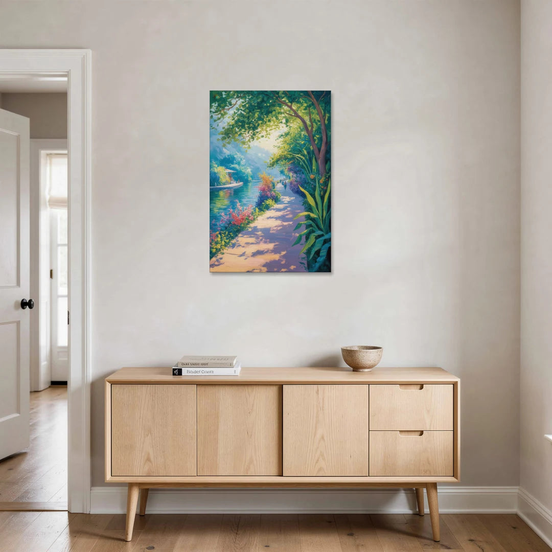 Isla Cuale River Walk - Canvas Wall Art - Coffee Table - 24x36