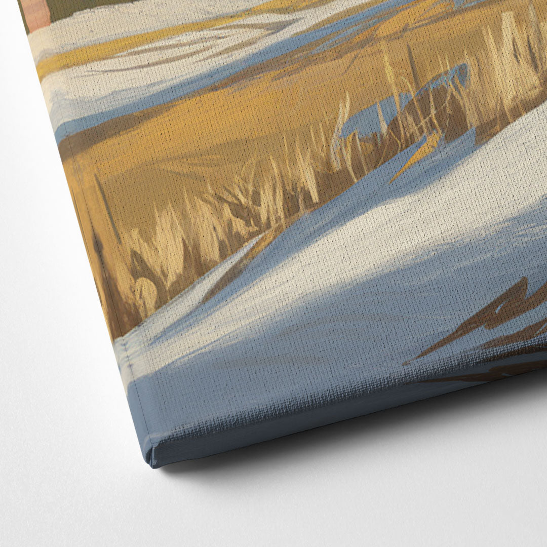 Jackson Hole Wildlife Serenade Canvas Close Up