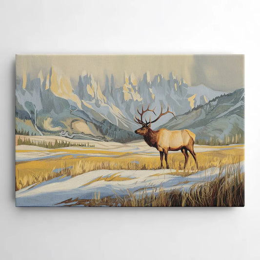 Jackson Hole Wildlife Serenade - Canvas Wall Art