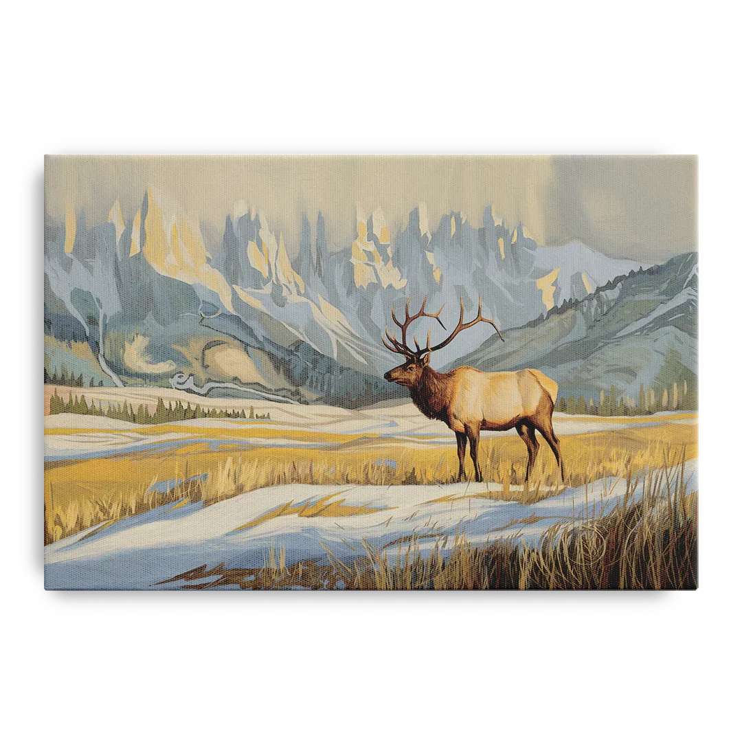 Jackson Hole Wildlife Serenade Front - Canvas Wall Art
