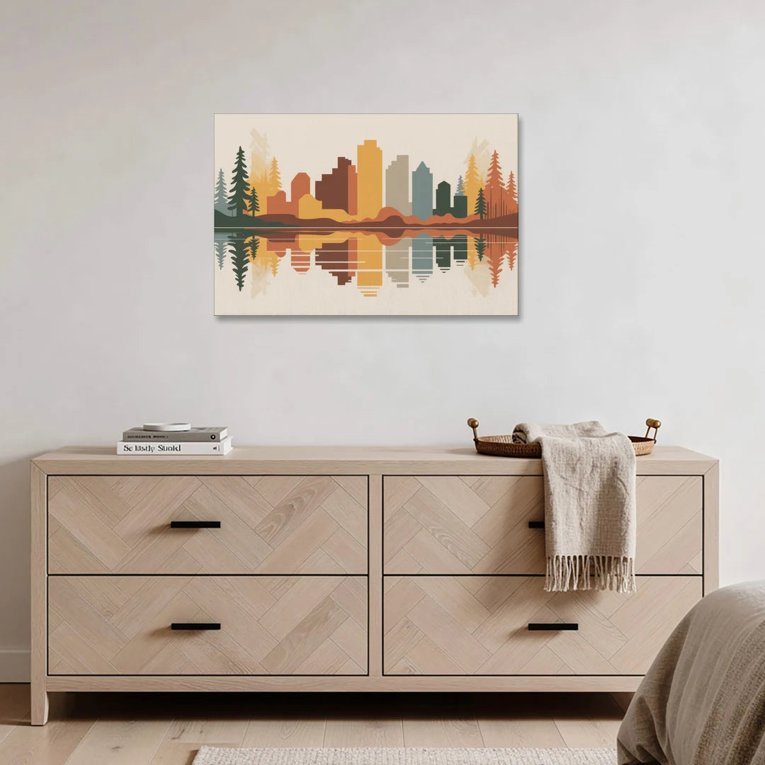 Jasper Autumn Colors - Canvas Wall Art - Coffee Table - 36x24
