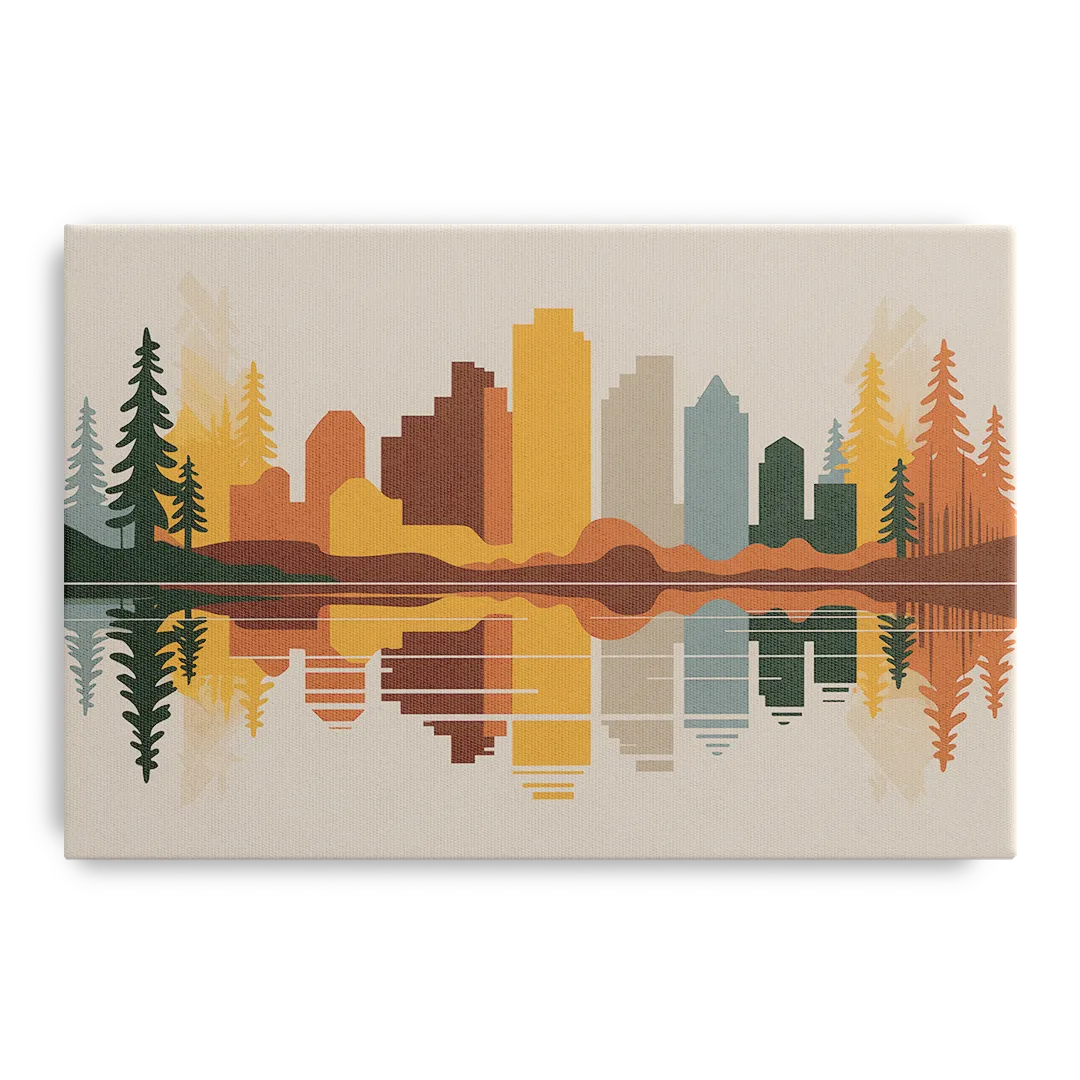 Jasper Autumn Colors Front - Canvas Wall Art