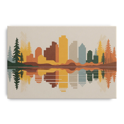 Jasper Autumn Colors Front - Canvas Wall Art