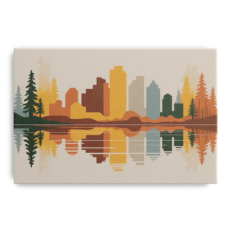 Jasper Autumn Colors Front - Canvas Wall Art