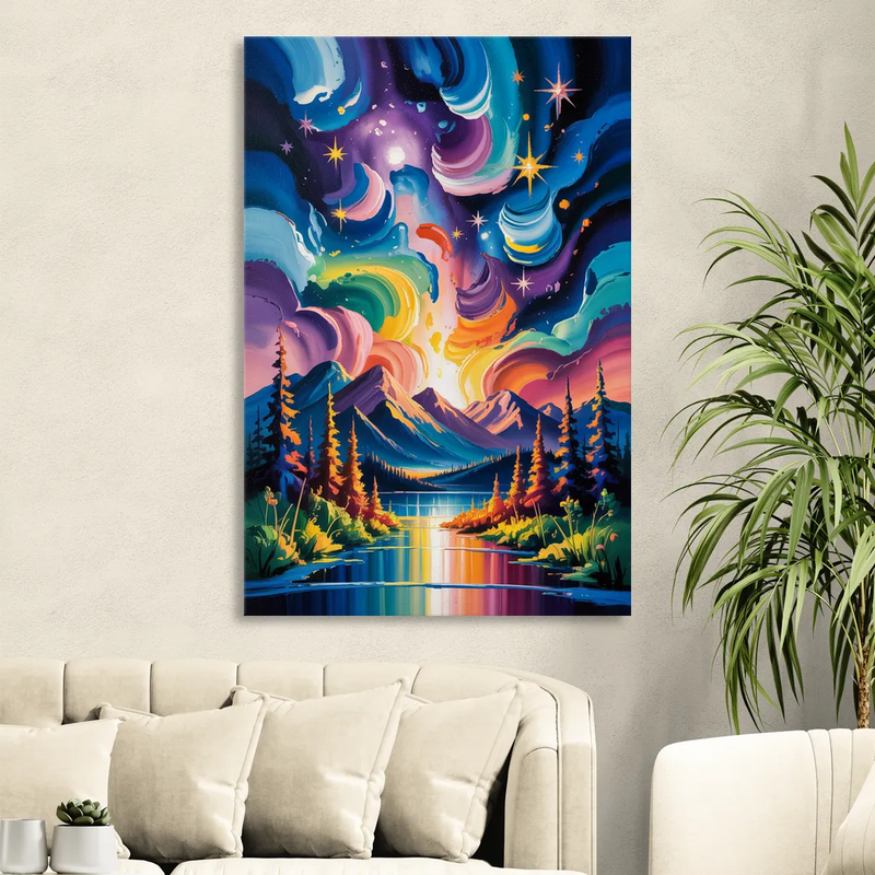 Jasper Starry Sky Sitting Room - Canvas Wall Art