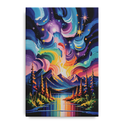 Jasper Starry Sky Front - Canvas Wall Art