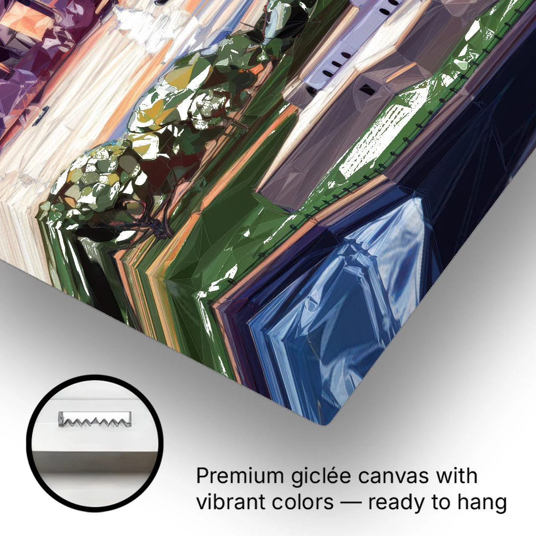 Jersey City Liberty State Park - Canvas Wall Art - Gallery Wrap Corner