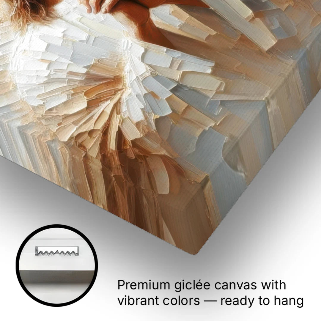 Jesus Praying - Canvas Wall Art - Gallery Wrap Corner