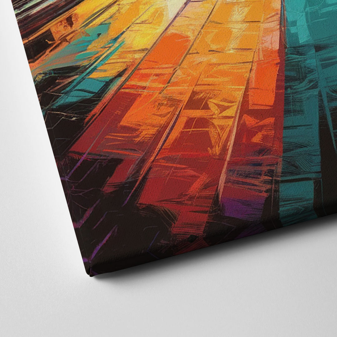 Joseph City Lights Canvas Close Up