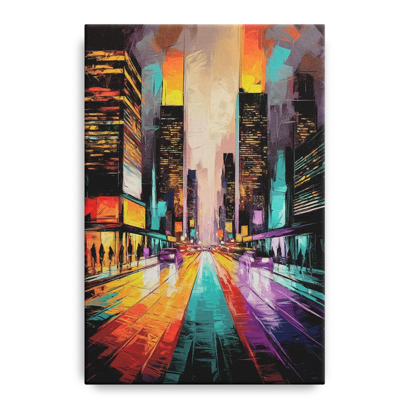 Joseph City Lights Front - Canvas Wall Art