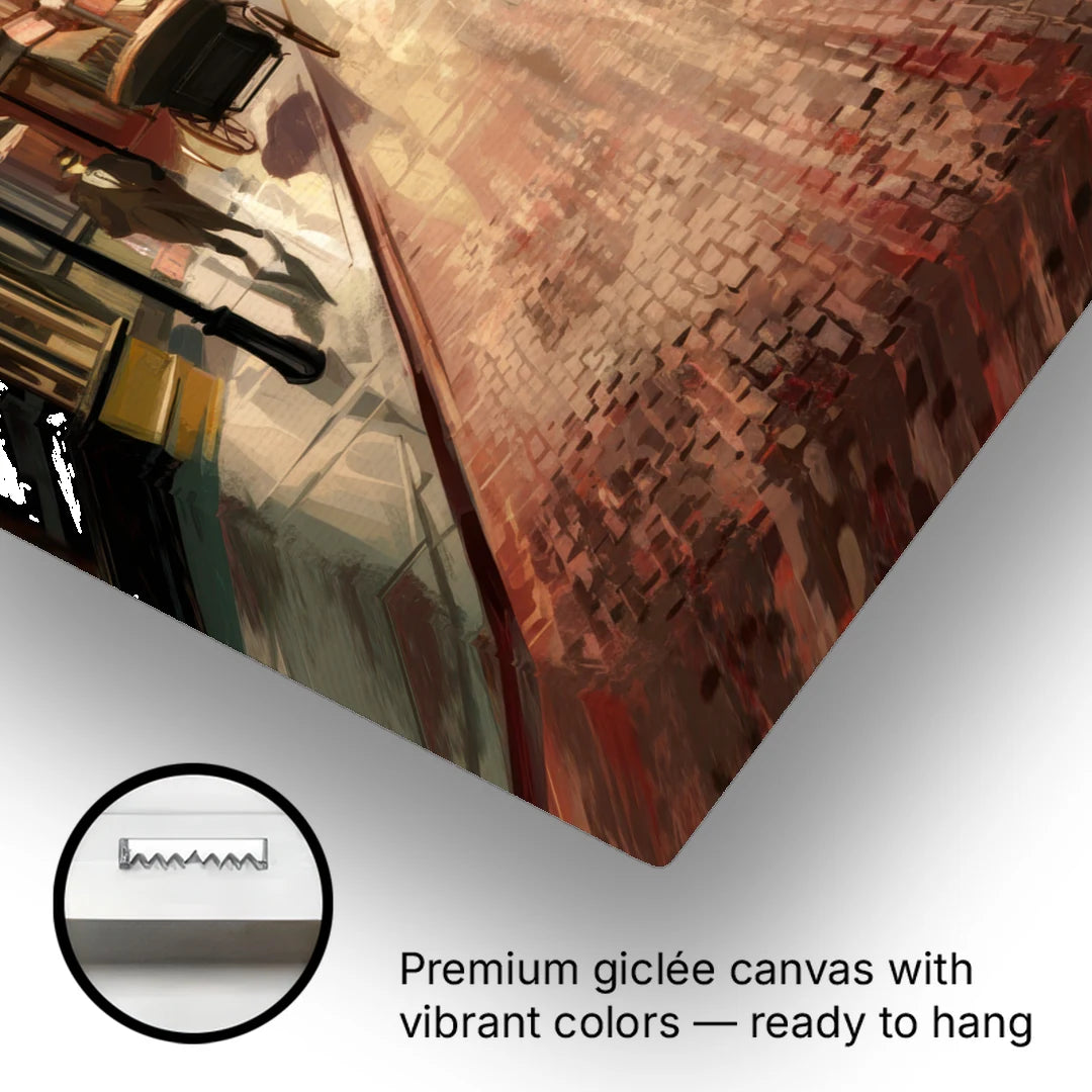 Joseph Historic Downtown - Canvas Wall Art - Gallery Wrap Corner