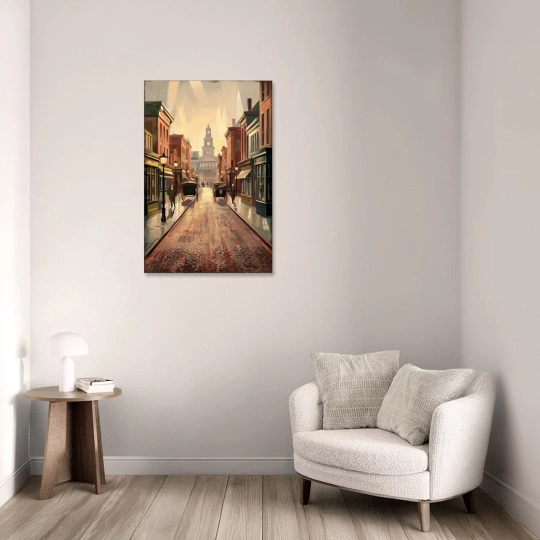 Joseph Historic Downtown - Canvas Wall Art - Sofa - 24x36