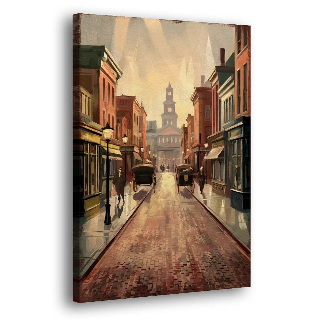 Joseph Historic Downtown Side - Canvas Wall Art