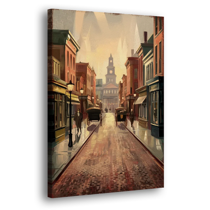 Joseph Historic Downtown Side - Canvas Wall Art