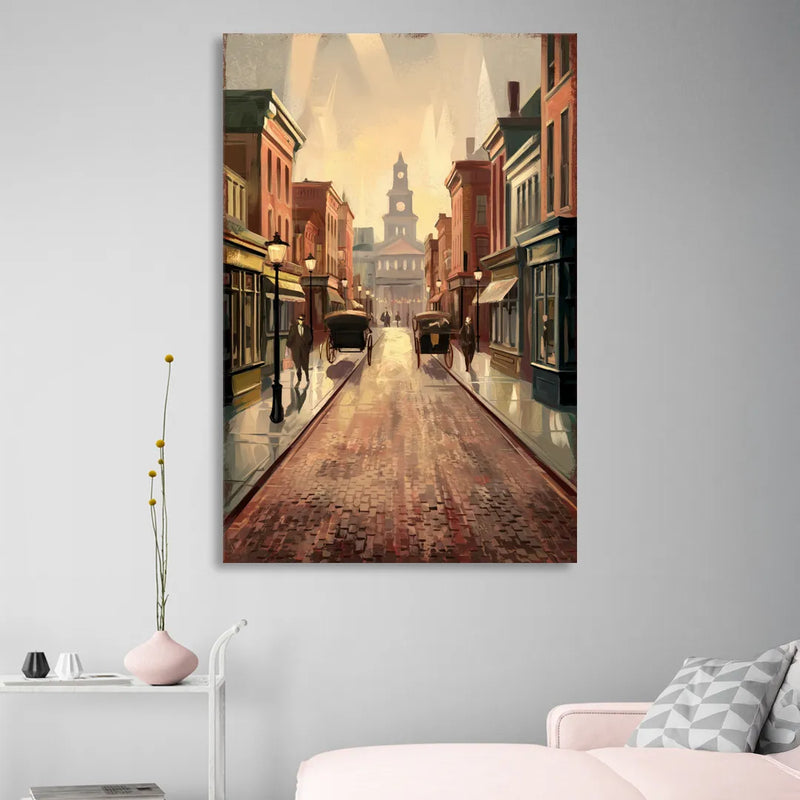 Joseph Historic Downtown Sitting Room - Canvas Wall Art