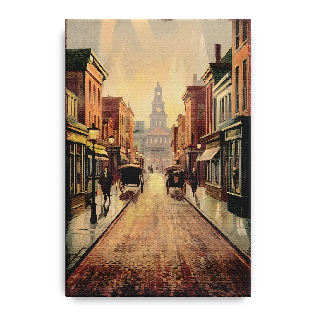 Joseph Historic Downtown Front - Canvas Wall Art