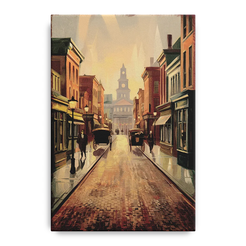 Joseph Historic Downtown Front - Canvas Wall Art