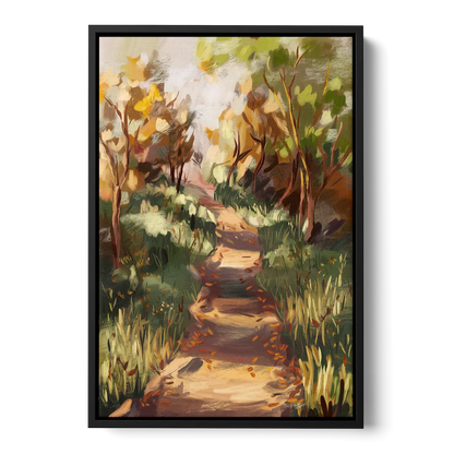 Joseph Nature Trails Front - Black Canvas Wall Art