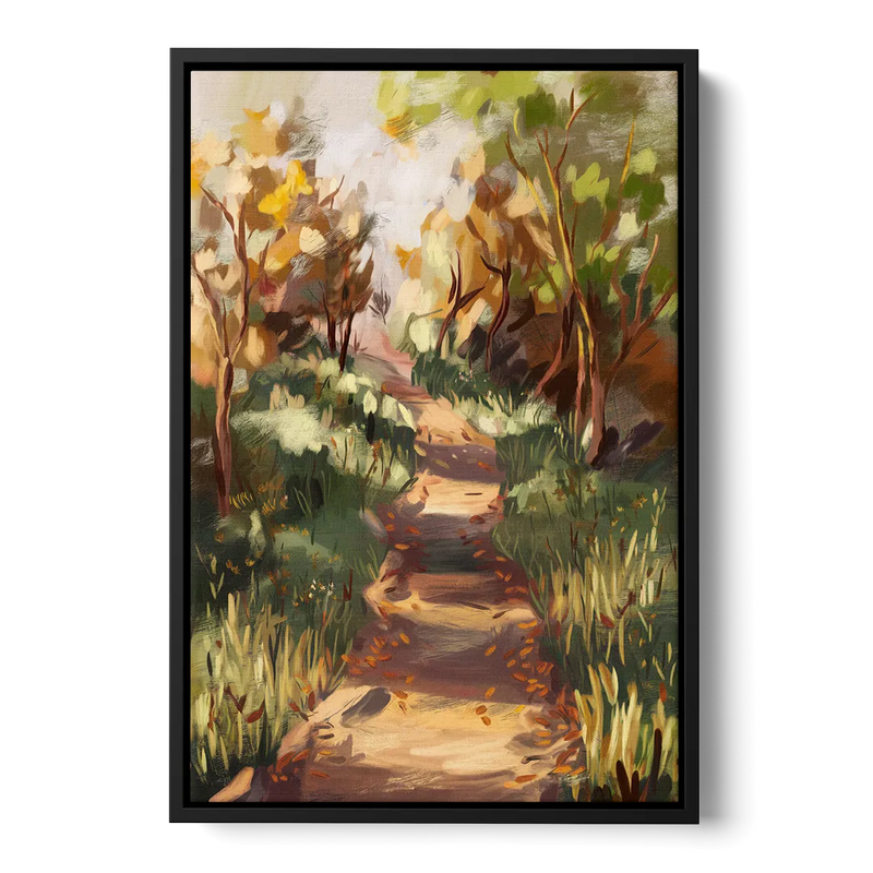 Joseph Nature Trails Front - Black Canvas Wall Art