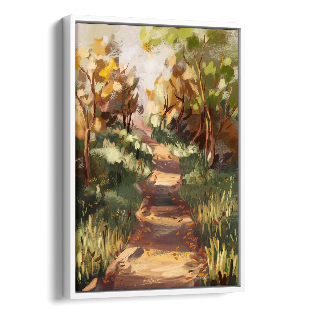 Joseph Nature Trails Side - White Canvas Wall Art