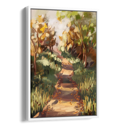 Joseph Nature Trails Side - White Canvas Wall Art