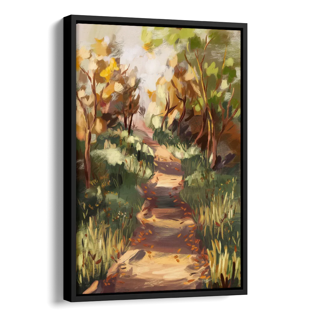 Joseph Nature Trails Side - Black Canvas Wall Art