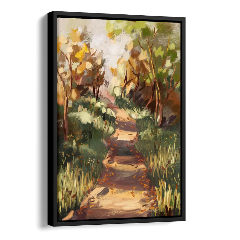 Joseph Nature Trails Side - Black Canvas Wall Art