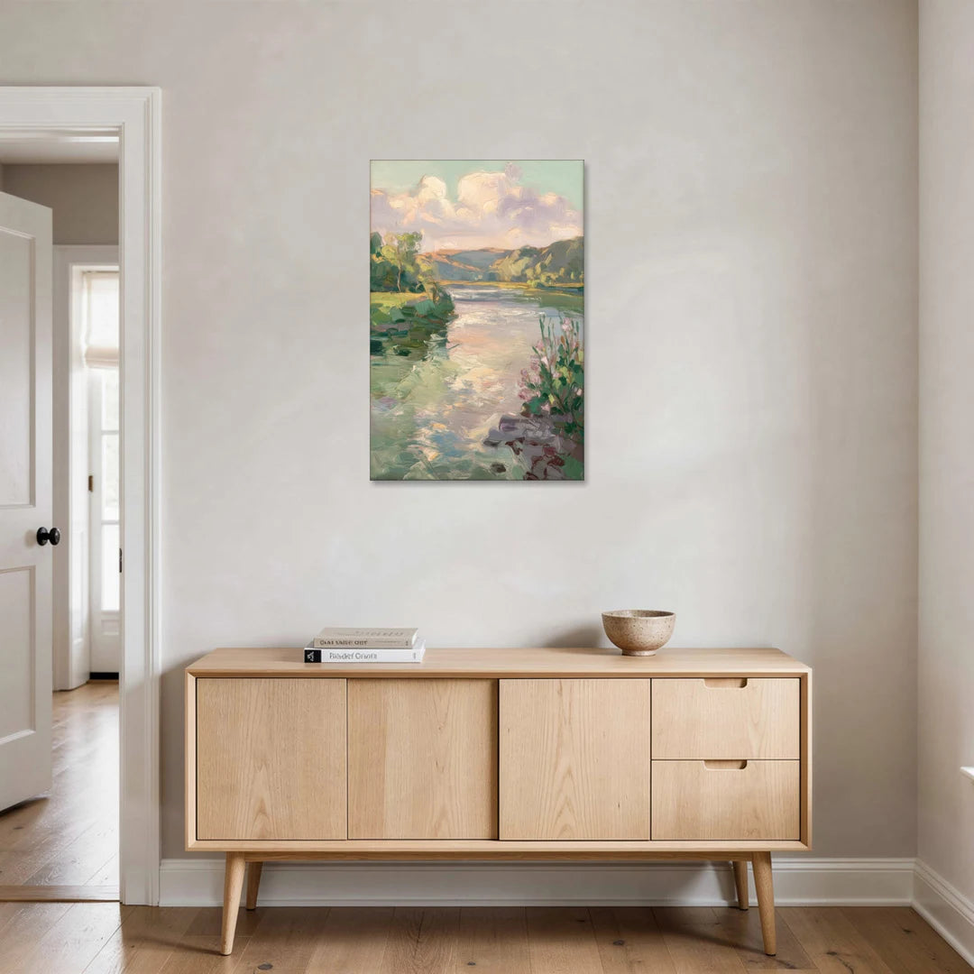 Joseph Riverfront View - Canvas Wall Art - Coffee Table - 24x36