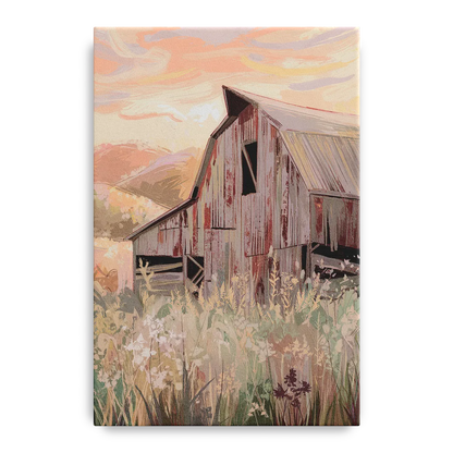 Joseph Rustic Charm Front - Canvas Wall Art