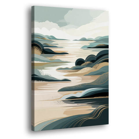 Joseph Scenic Horizon - Canvas Wall Art - Side