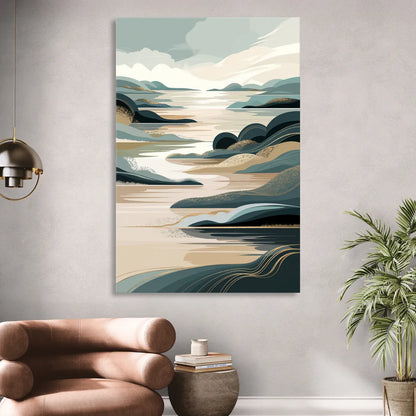 Joseph Scenic Horizon Sitting Room - Canvas Wall Art
