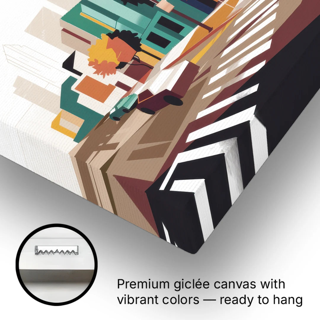 Joseph Urban Landscape - Canvas Wall Art - Gallery Wrap Corner