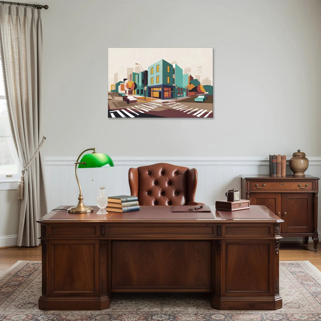 Joseph Urban Landscape - Canvas Wall Art - Office - 36x24