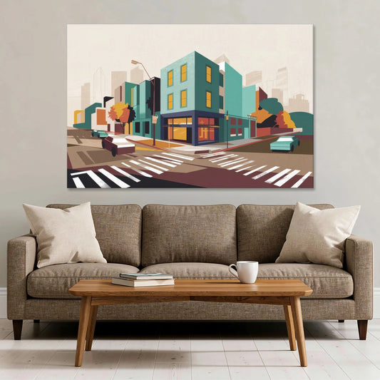 Joseph Urban Landscape - Canvas Wall Art - Sofa - 60x40