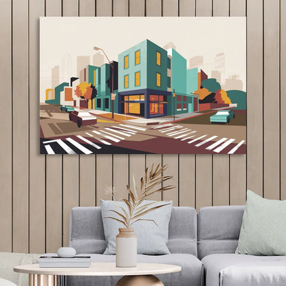 Joseph Urban Landscape Living Room - Canvas Wall Art
