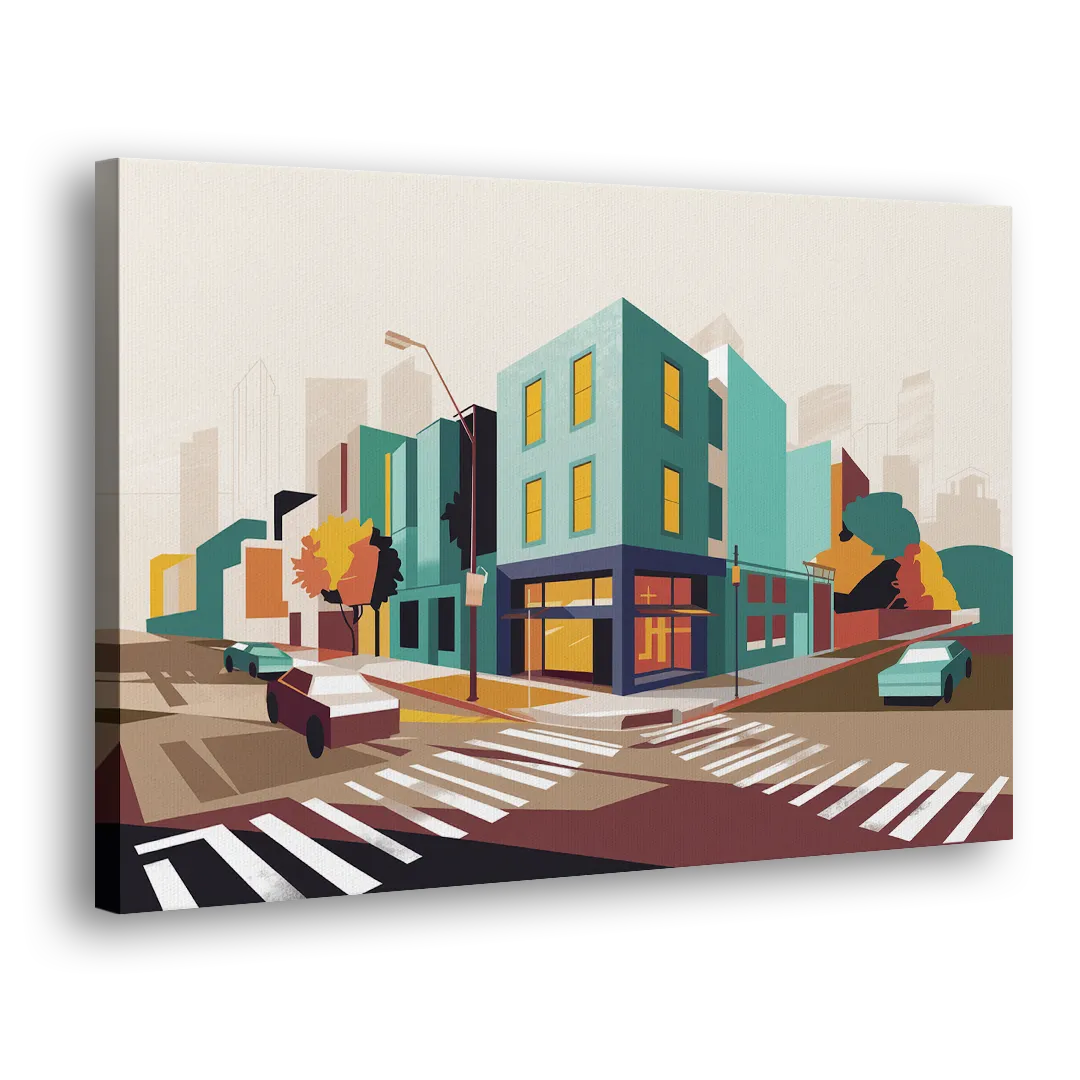 Joseph Urban Landscape Side - Canvas Wall Art