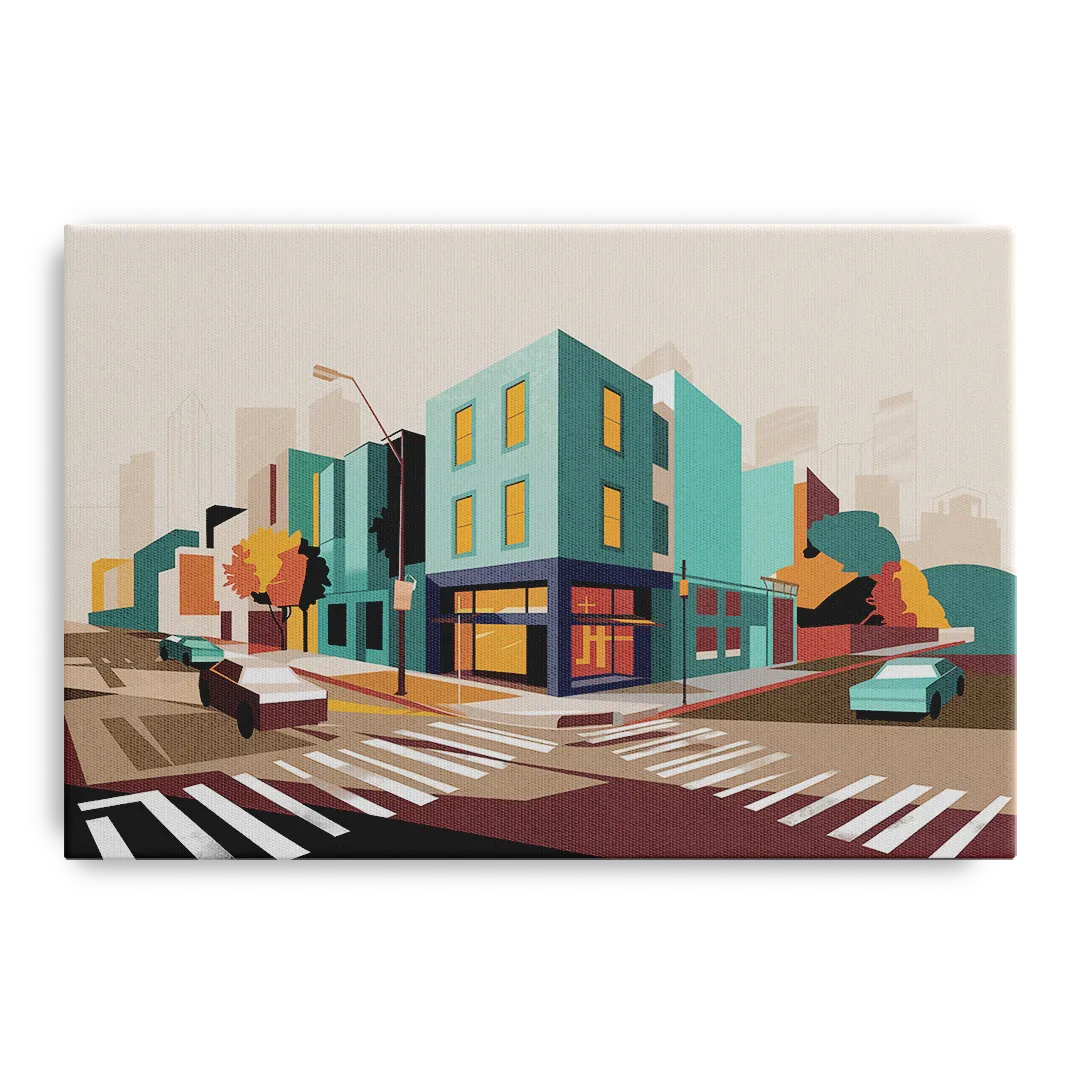 Joseph Urban Landscape Front - Canvas Wall Art