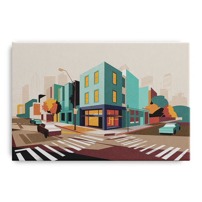 Joseph Urban Landscape Front - Canvas Wall Art