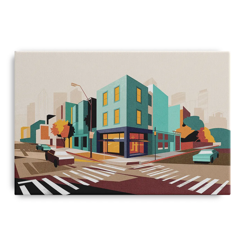 Joseph Urban Landscape Front - Canvas Wall Art