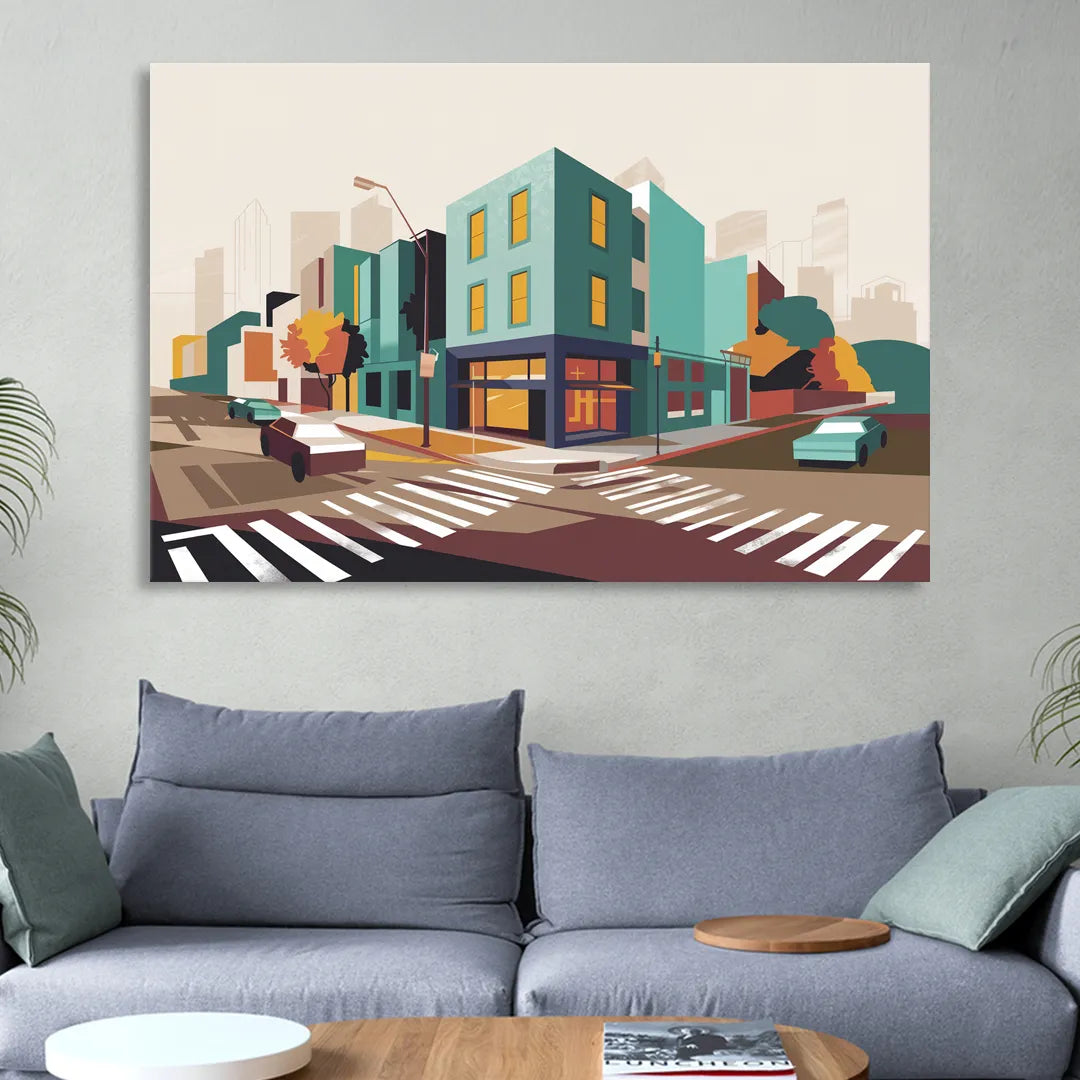 Joseph Urban Landscape Sitting Room - Canvas Wall Art