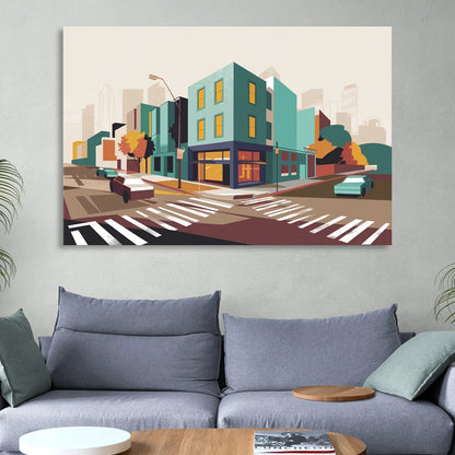 Joseph Urban Landscape Sitting Room - Canvas Wall Art