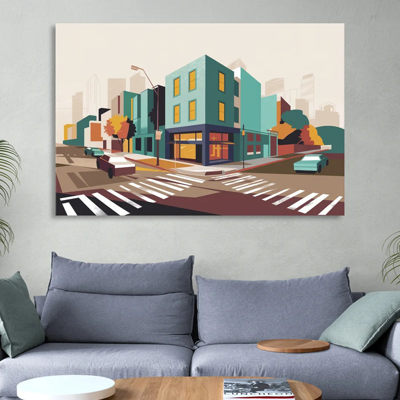 Joseph Urban Landscape Sitting Room - Canvas Wall Art